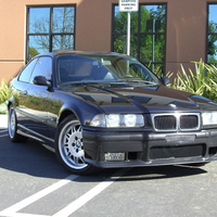 black bmw e36