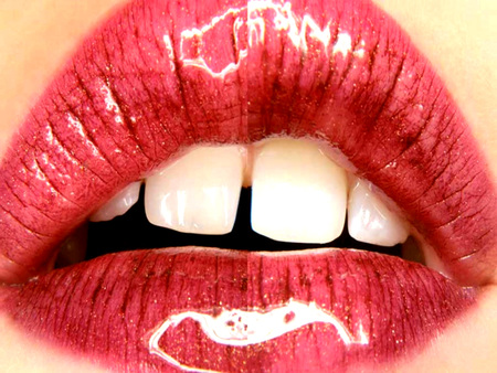 Red lips - mouth, design, lips