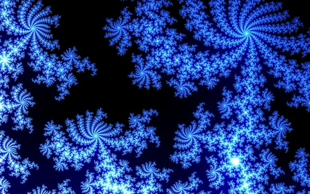 a mandelbrot fractal - blue, mandelbrot, fractals, cool, fractal