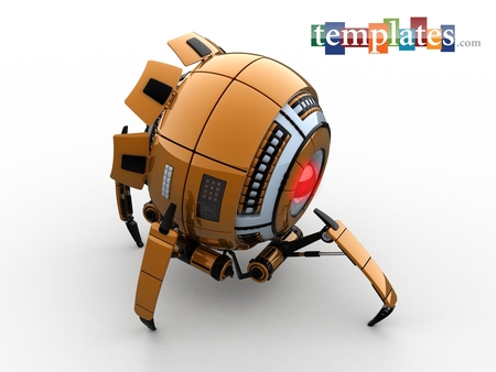 Science Fiction Spider Robot  - wallpaper