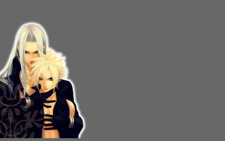 Final Fantasy 7 (FF7) Cloud & Sephroth - final fantasy 7, cloud strife, cloud, ff7, final fantasy, sephroth