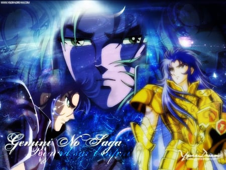 Geminis - gemini, gold, saint, saint seiya