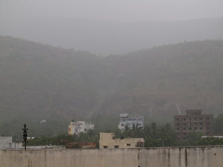 tirumala temple view - india, tirumala temple