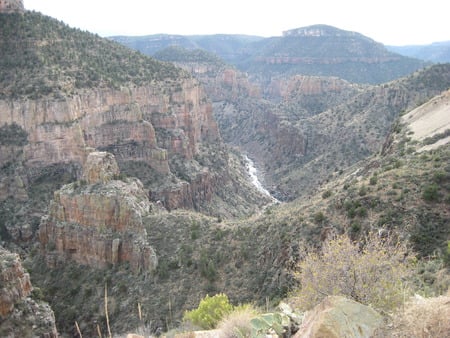 Salt River Canyon 2 - Arizona - arizona, vistas, salt river, canyon