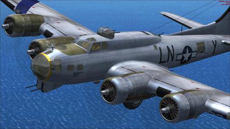 B-17 FSX - ww2, recon, wing, prop, bomber