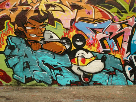 Graffiti - seventhletter, ha, graffiti, los angeles, art, aroe