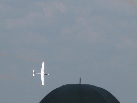 swift team's glider - glider, hill, spitfire, swift, mini, biggin, aerobatics, team