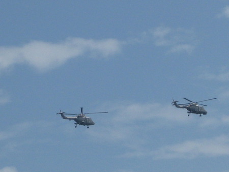 Black Cats (lynx X2) - britain, display, helicopter, team, black, navy, cats, royal, aerobatic