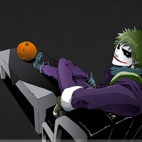 Ichigo as a Joker at the Halloween