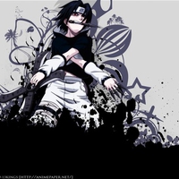 sasuke playing with sharp metals