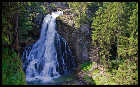 Waterfalls - waterfalls, nature