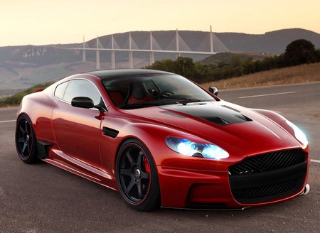 Aston Martin DBS - astonmartin, car, photoshop, dbs, tuning