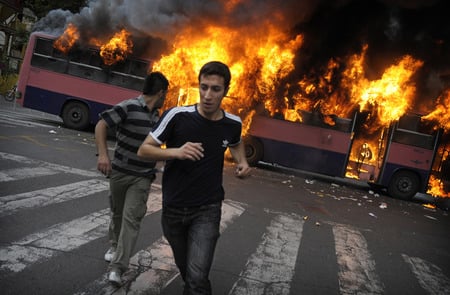 Freedom in iran - iranian people, street