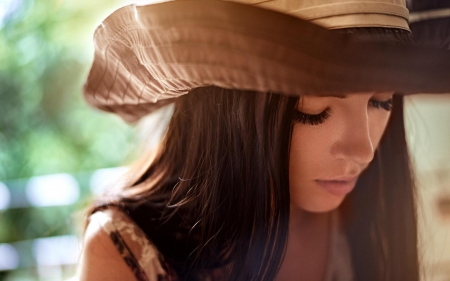 Cowgirl Mood - cute, girl, hat, cowgirl