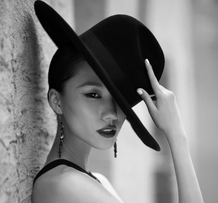 exotic beauty - black, white, people, photography, fashion, models