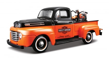 Harley Davidson Shop Truck - truck, pickup, ford, harley