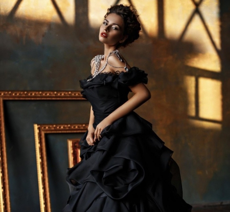 â™¥â™¥ - beauty, lady, gown, model