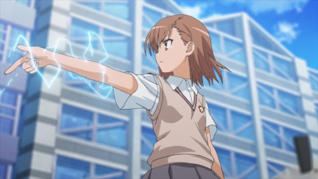 Misaka Mikoto - anime, misaka, mikoto, to aru