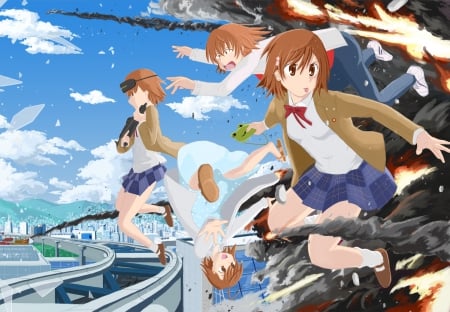 too many misaka's - clone, to aru, misaka, last order