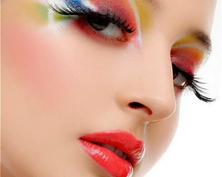 Pretty Face - lips, face, make up, woman