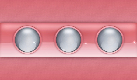 Pink Portholes  - illustration, computer graphics, painting, artwork, texture, art, wide screen