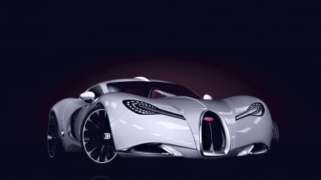 2013 Bugatti Gangloff Concept - vehicles, concept, bugatti gangloff concept, white cars, bugatti, cars, 2013 bugatti gangloff concept