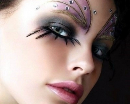 Artistic Woman - beauty, face, woman, make up