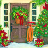 Holiday door