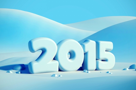 2015 - winter, 2015, new year, snow, happy