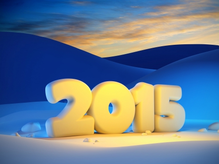 2015 - winter, 2015, new year, snow, happy