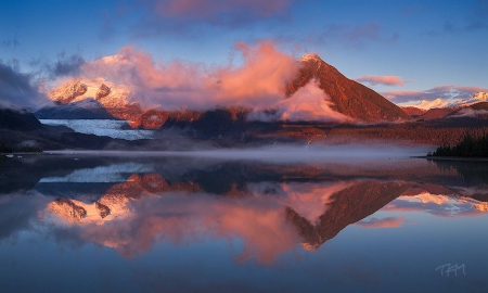 mountain lake - lake, cool, fun, nature, mountain