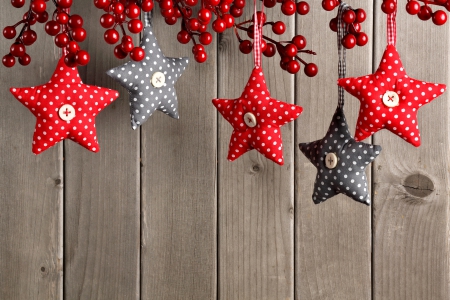 Xmas - christmas, decoration, wood, stars, merry