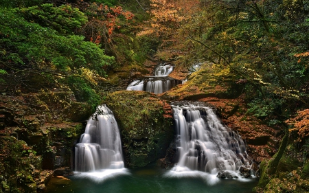 Akame Waterfall, Mie, Japan - Rocks, Nature, Waterfall, Japan