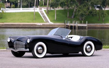 1951 Ford Glasspar Roadster (European) - cars, ford, glasspar, 1951