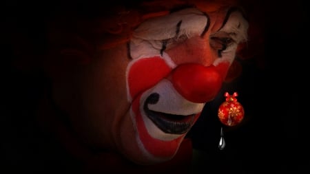 Untitled - tears, clown, background, decoration