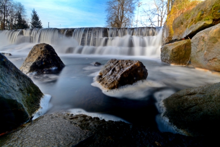 Smooth Falls - water stream, Smooth Falls, water flow, waterfalls