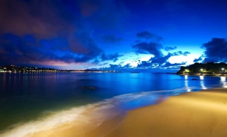 Blue Ocean - nature, blue, beaches, photography, beauty, sky