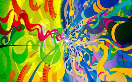 abstract design - fun, abstract, cool, 3d, design