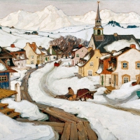 Village In The Laurentians F2