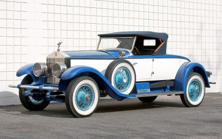 1928 Rolls Royce Phantom Roadster - cars, rolls royce, phantom, 1928