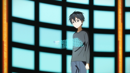 Character Set-Up - hero, wallpaper, black hair, kirito, kirigaya kazuto, anime guy, anime, sword art online, short hair