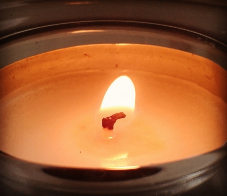 A light.. - abstract, photography, candle, flame, candlelight