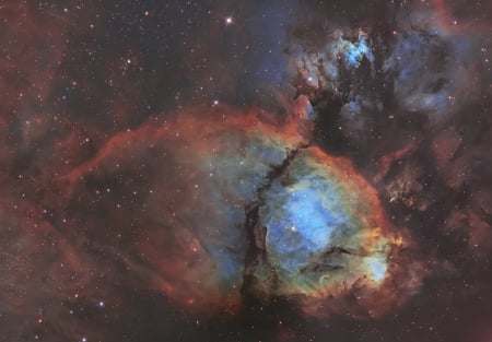 IC 1795 The Fishhead Nebula - fun, stars, cool, galaxy, nebula, space