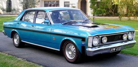 1970 Ford XW 351 GT Falcon - fishermans bend, australian, xw ford falcon 351 gt, 1971