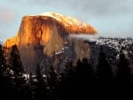 Sunset on the Half Dome