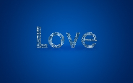 Love - beautiful, love, wallpaper, blue