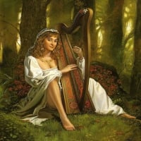 Girl and music