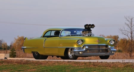 1956 Cadillac Coupe DeVille - deville, blown, hot rod, cadillac