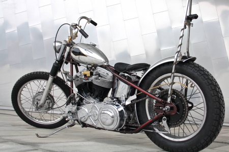 Old Skool Panhead - harley, chopper, old skool, panhead