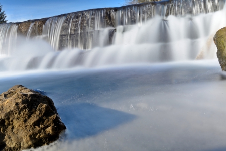 smooth stream - waterfalls, water stream, smooth stream, water flow